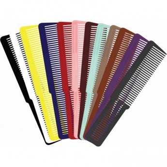 Набор плоских цветных расчесок WAHL Colored Flat Top, 12 шт.